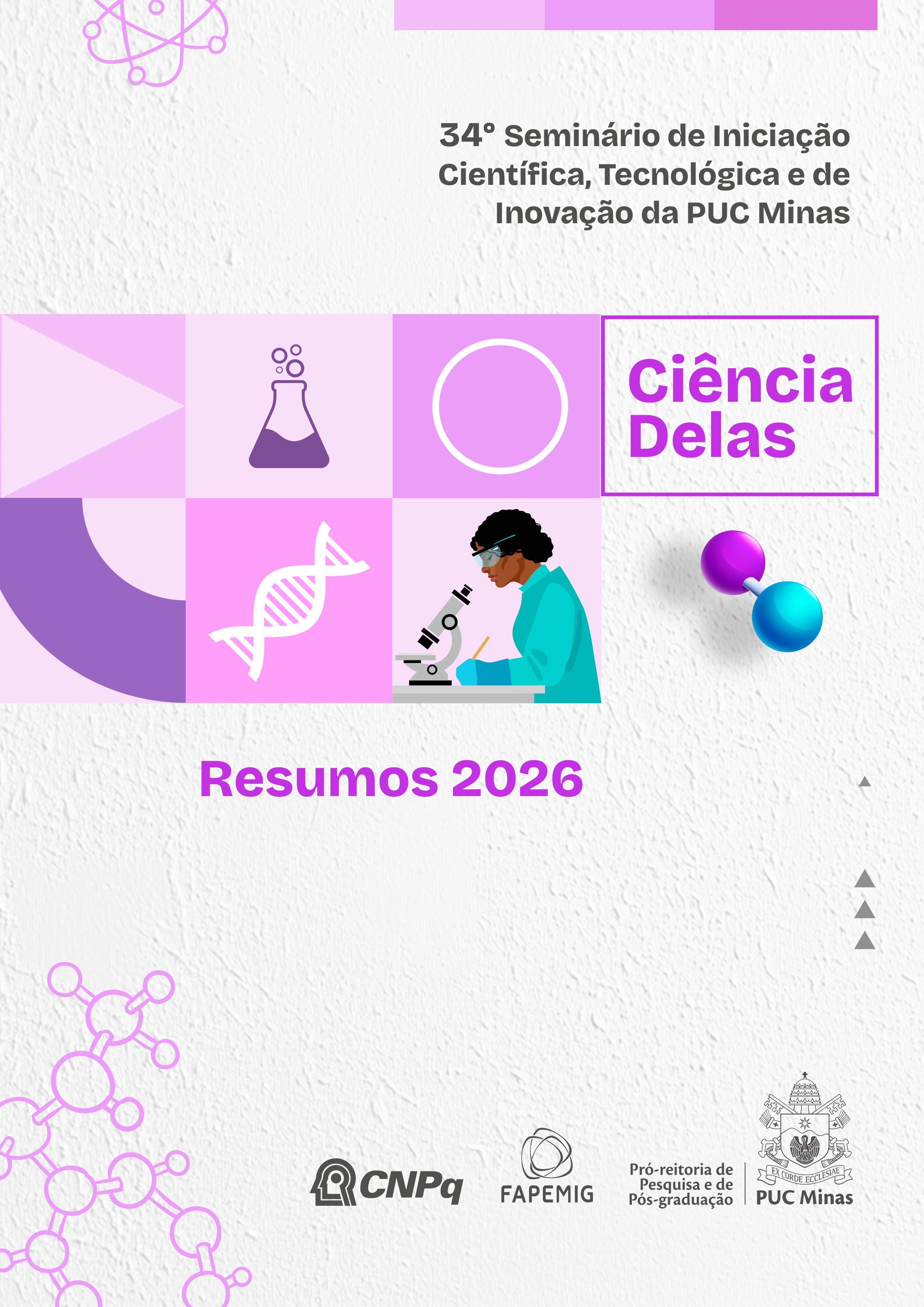 34º Seminário de Iniciação Científica, Tecnológica e de Inovação da PUC Minas - Ciência Delas